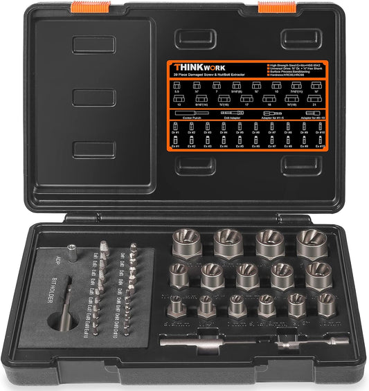 Damaged Screw Extractor Kit